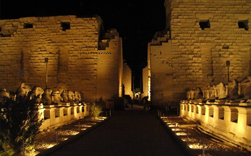 Luxor: Sound and Light Show at Karnak Temple